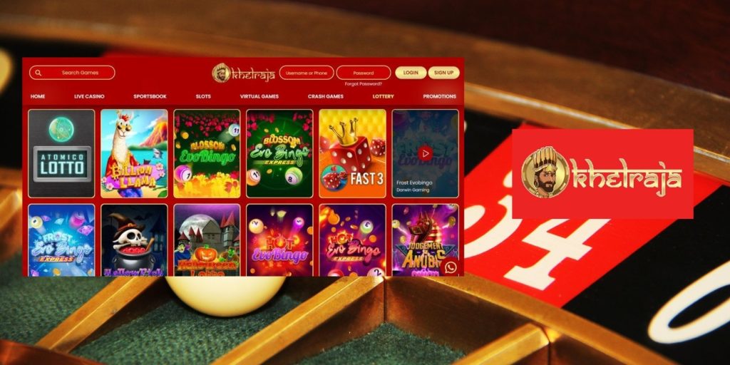 Khelraja Live Casino gambling overview