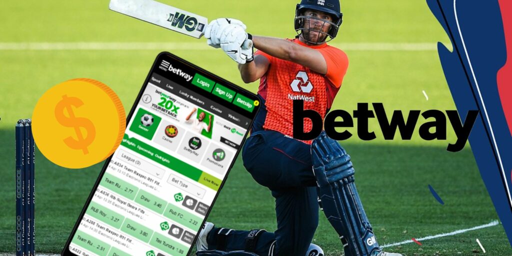 Start Betway app betting with small bet value