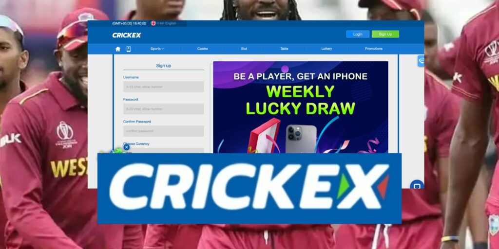 Crickex registration process explanation